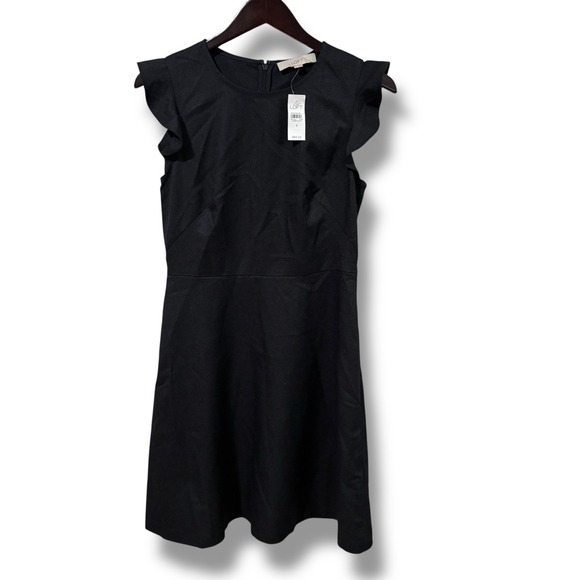 LOFT Dresses & Skirts - NWT LOFT Women's Cap Sleeve Knee Length Dress Gray Size 6 - 17 x 37‎